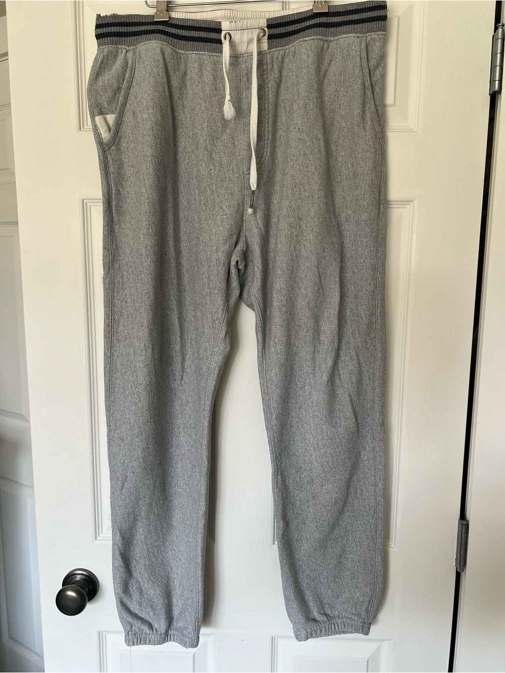 On the Byas Gray Men's Drawstring Sweatpants- XL